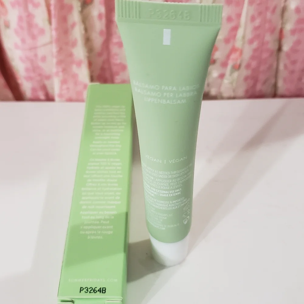 Summer Fridays Mint Green Lip Balm - Picture 2 of 2